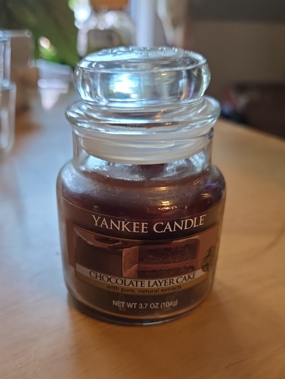 Yankee Candle Chocolate Layer Cake Candle 3.7 Ounce Jar
